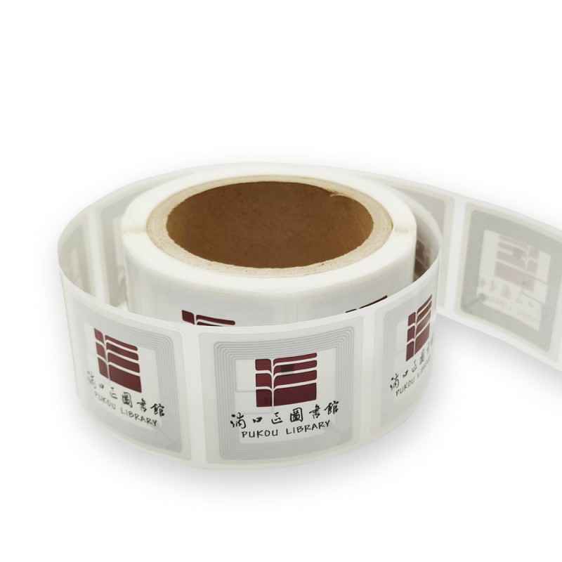 rfid book management color printing label